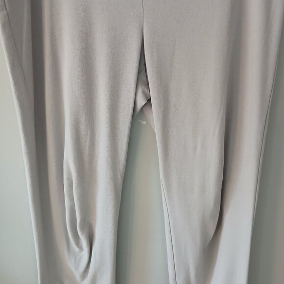 Eileen Fisher Women's Size Medium Washable Stretch Crepe Pants Gray Ankle Length - Picture 4 of 13
